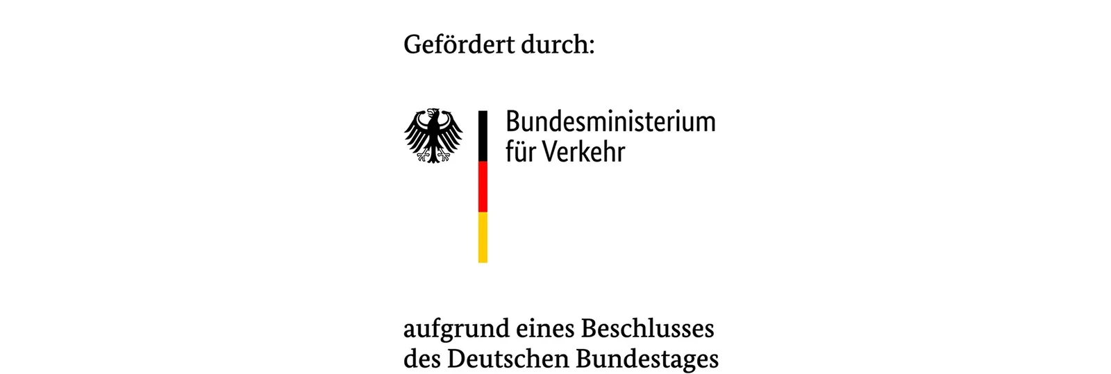 Logo BMV Logo des Bundesministeriums für Verkehr